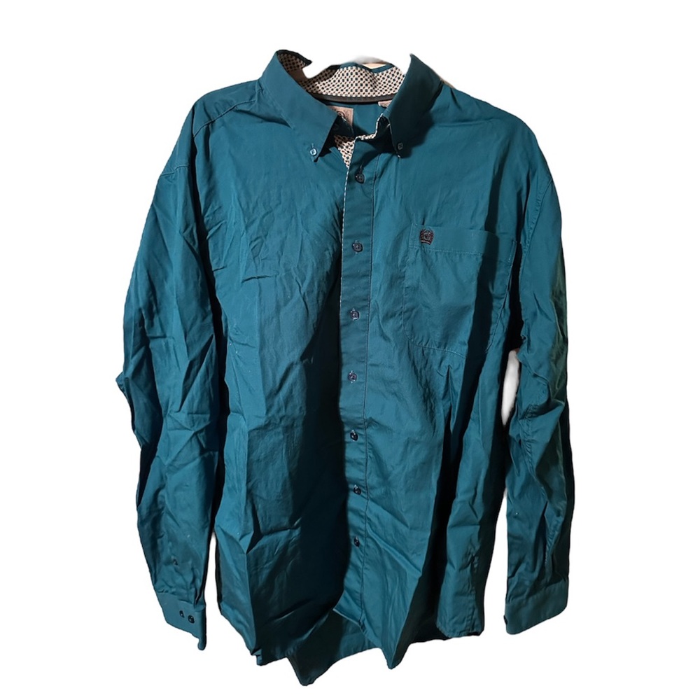 CINCH WESTERN SHIRT NWOT, TURQUOISE COLOR 💙